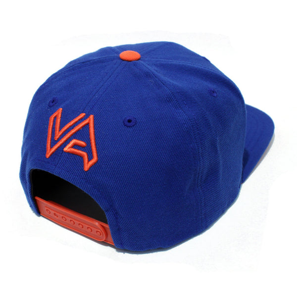 LV Neon Blue/Orange Snapback. LVCK.com