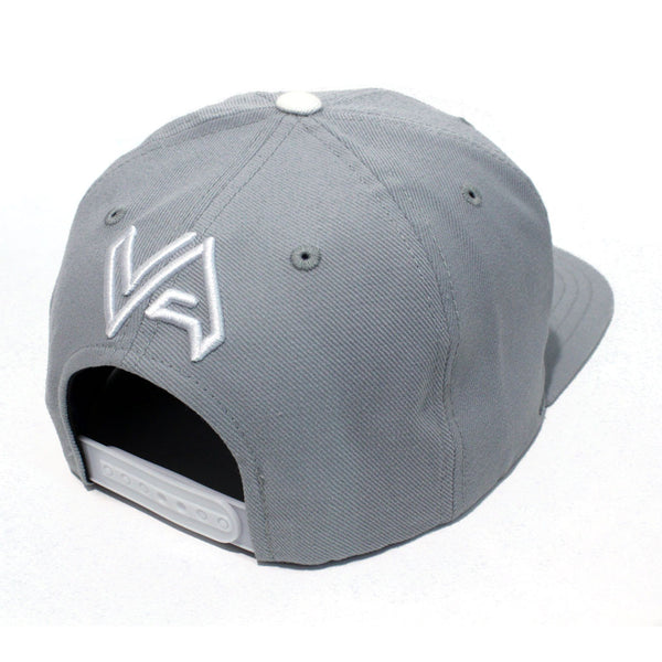 LV Rep Grey/White Snapback.