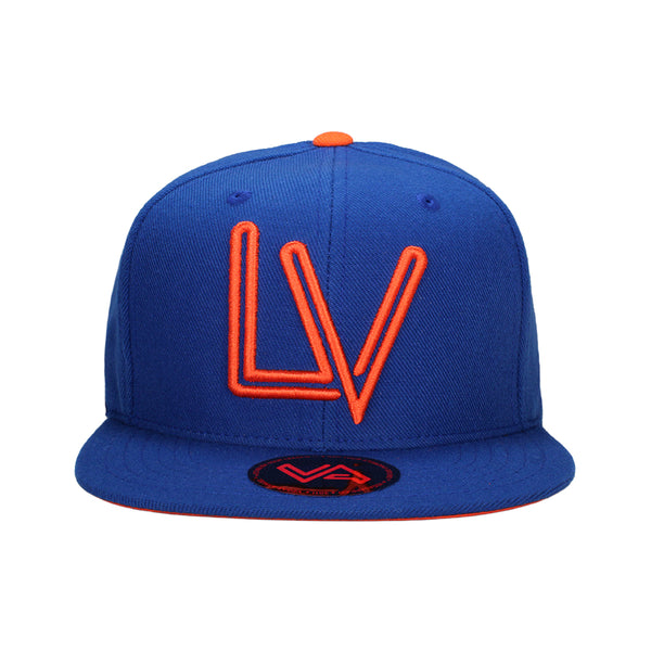 LV Neon Blue/Orange Snapback