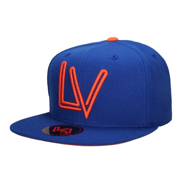 LV Neon Blue/Orange Snapback