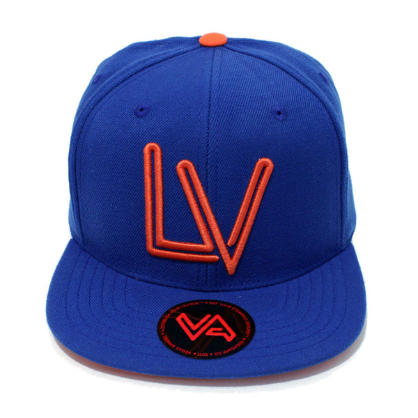 LV Neon Blue/Orange Snapback