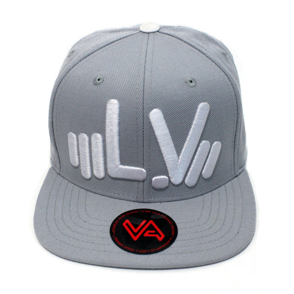 LV Rep Grey/White Snapback