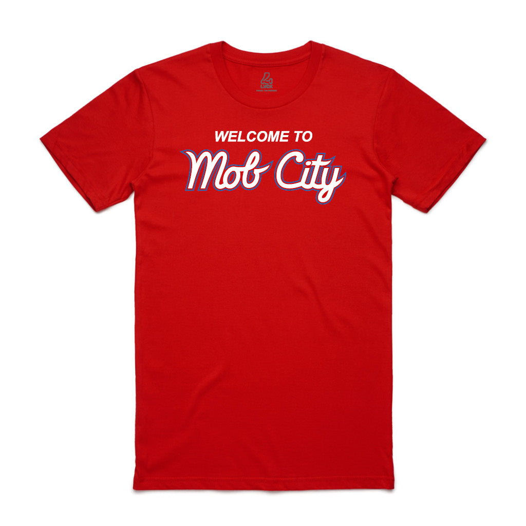 Welcome to Mob City Red Tee