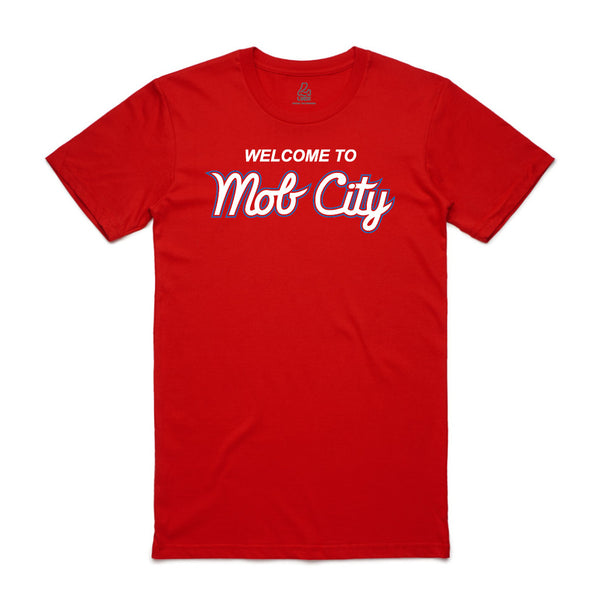 Welcome to Mob City Red Tee